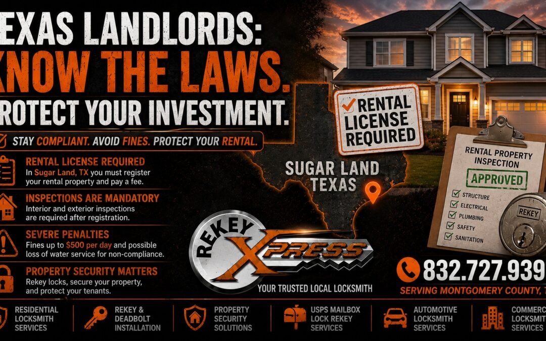 RESIDENTIAL RENTAL PROPERTY LICENSING SUGARLAND, TX