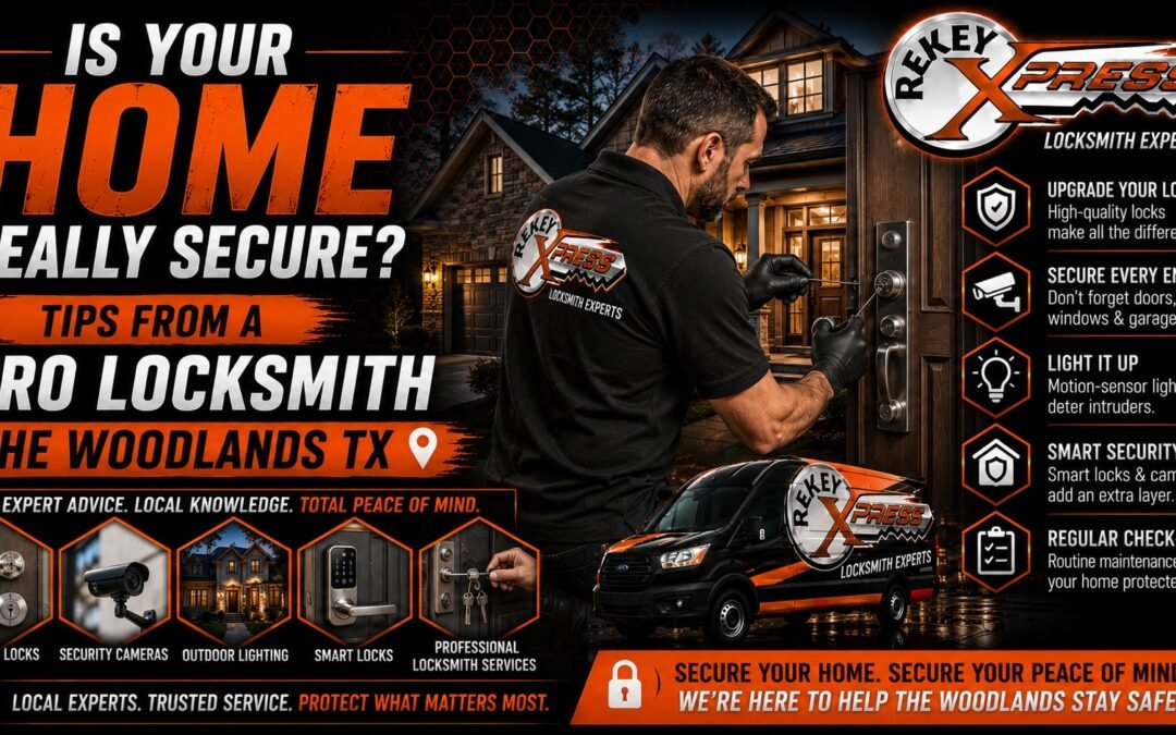 Is Your Home Really Secure? Tips from a Pro Locksmith The Woodlands TX