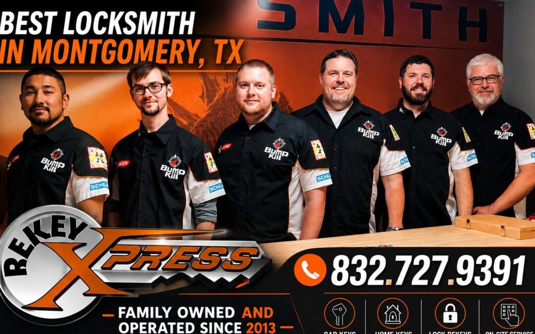 Lost Keys, Locked Doors & Late Nights: Best Locksmith in Montgomery TX