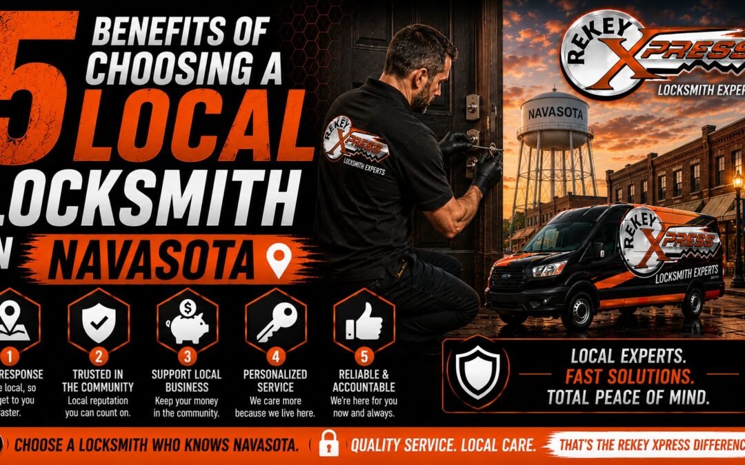 5 Benefits of Choosing a Local Locksmith in Navasota