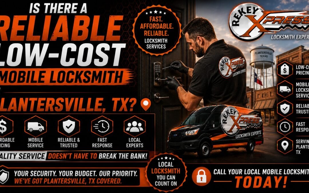 Is There a Reliable Low-Cost Mobile Locksmith in Plantersville, TX?