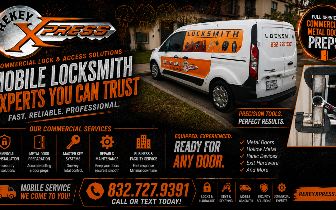 Keep Your Business Secure with Professional Commercial Door Lock Repair