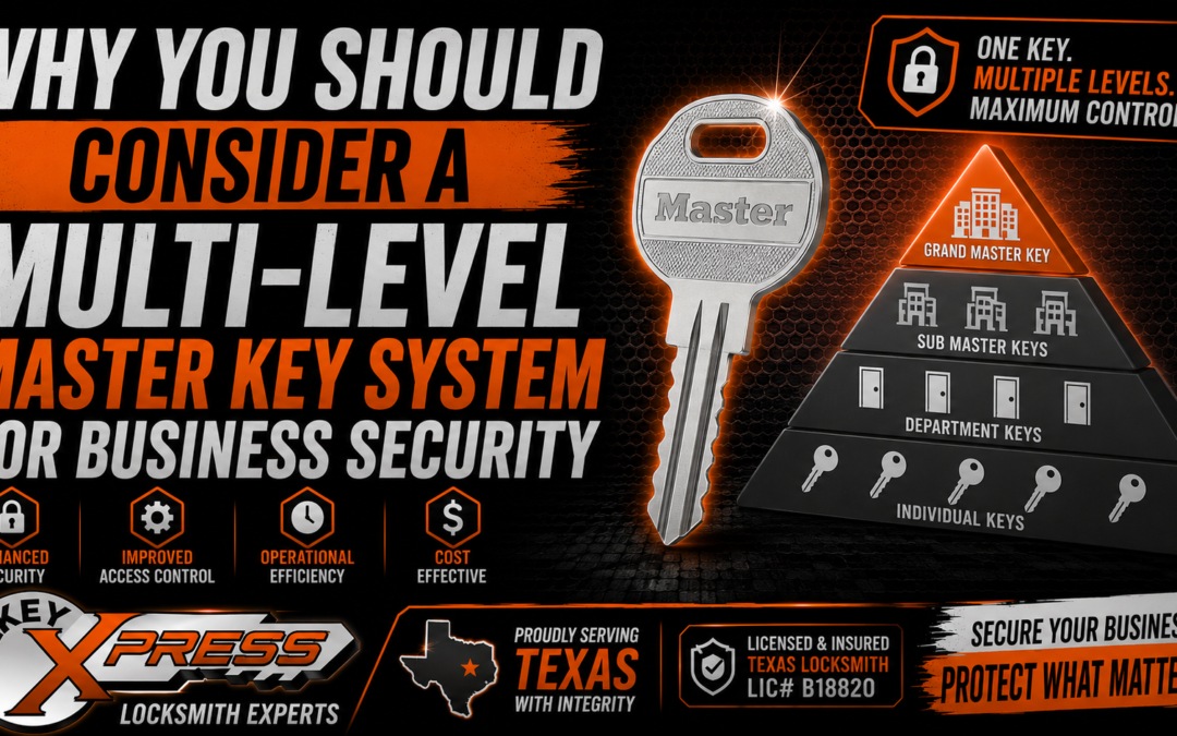 How to Set Up a Multi-Level Master Key System for Business Security?