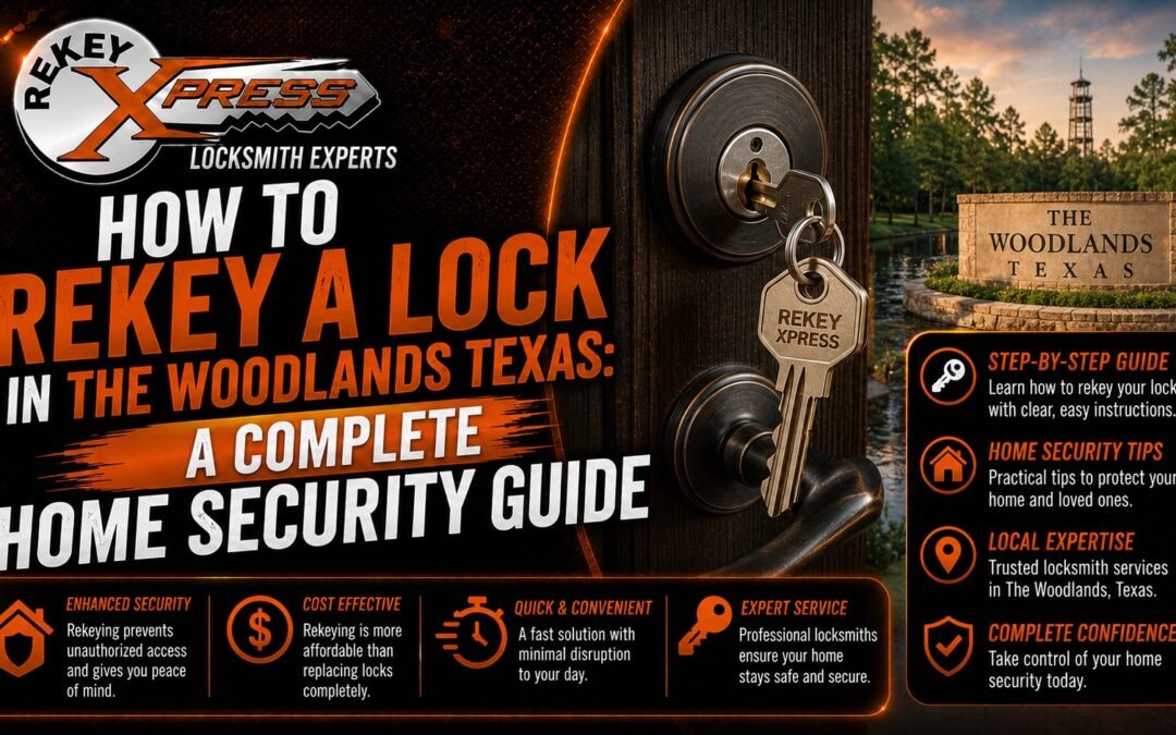 How to Rekey a Lock in The Woodlands: A Complete Home Security Guide