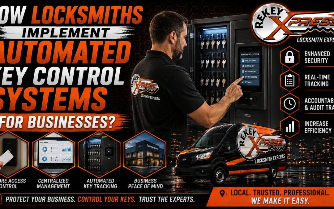 How Locksmiths Implement Automated Key Control Systems for Businesses?