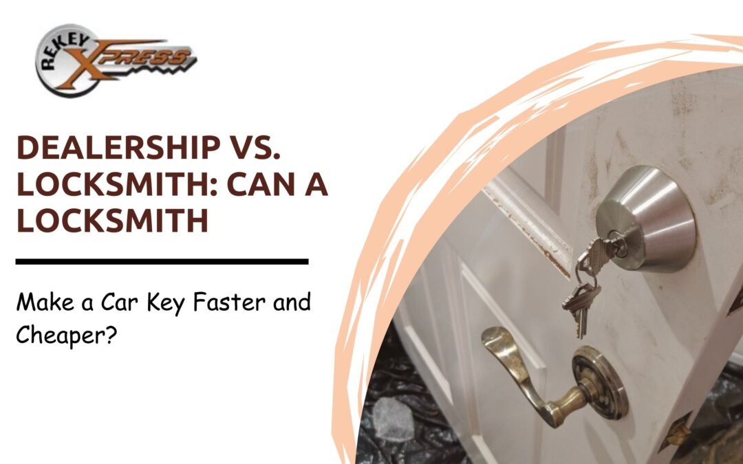 can a locksmith make a car key