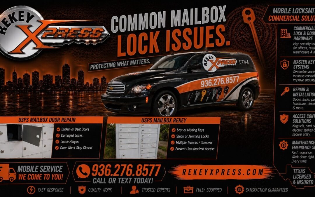 6 Common Mailbox Lock Problems a Locksmith Can Fix Quickly