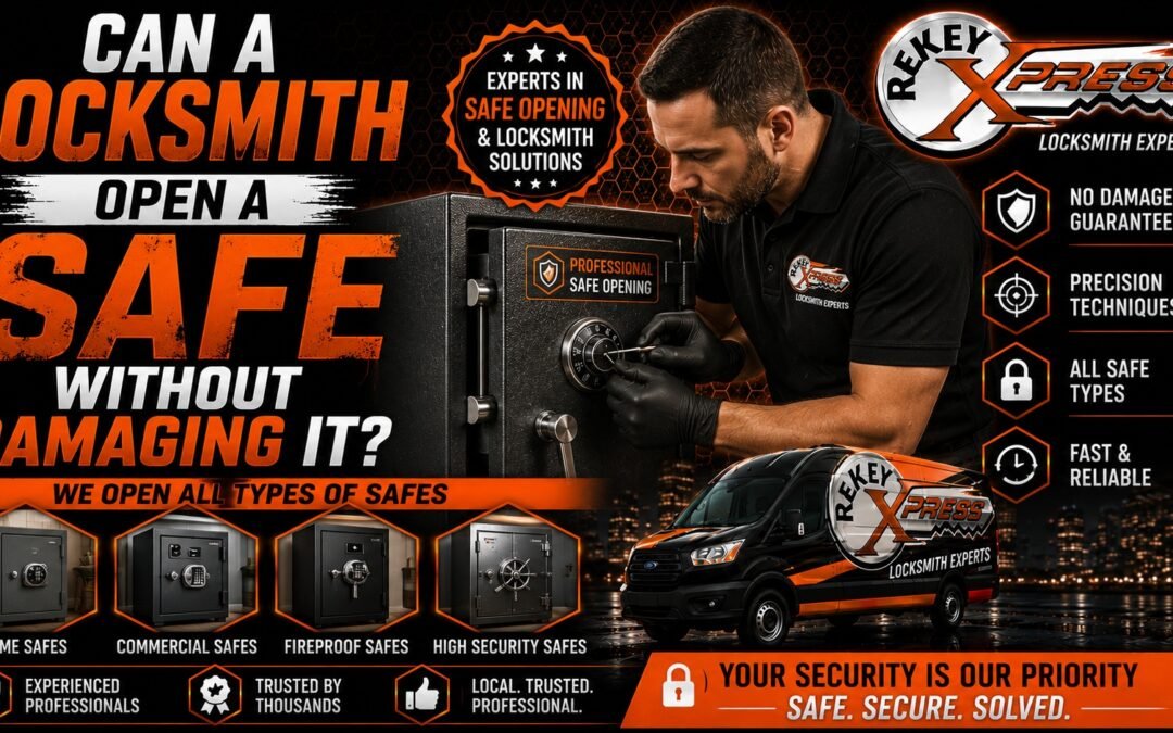 Can a Locksmith Open a Safe Without Damaging It?