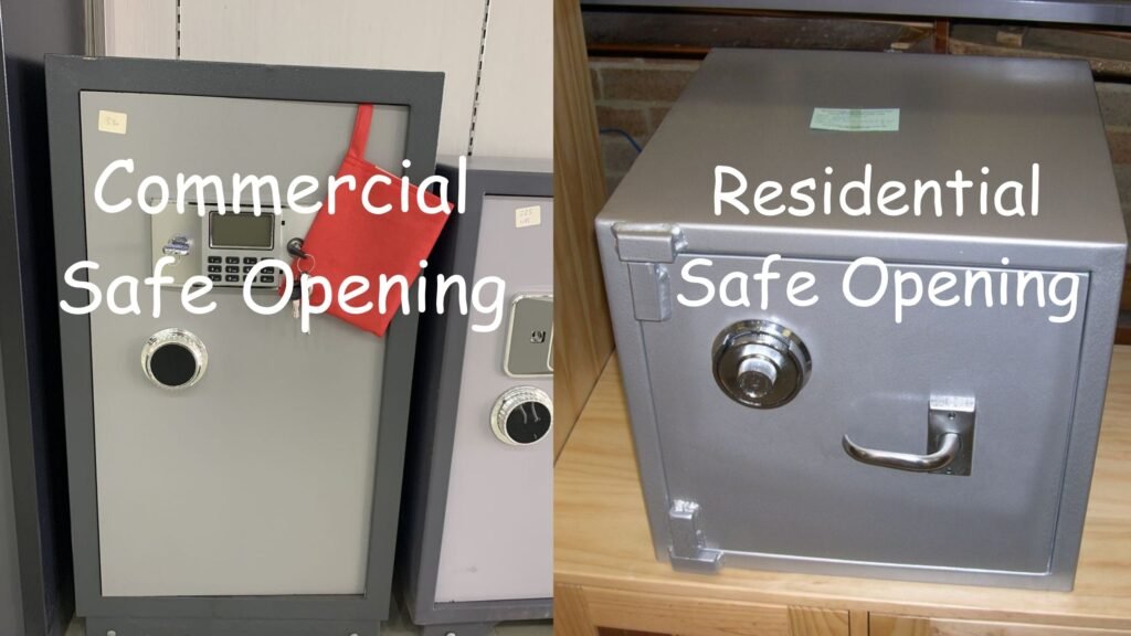 Residential vs. Commercial Safe Opening