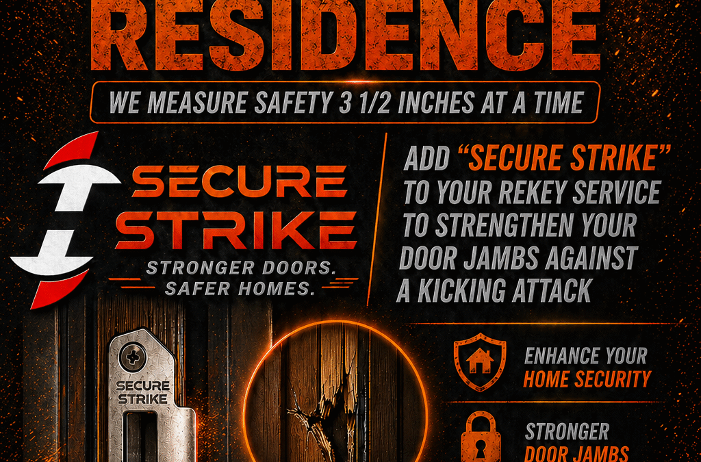 ReKey Xpress Locksmith Provides Rekey Service + Secure Strike Reinforcement in Conroe, TX